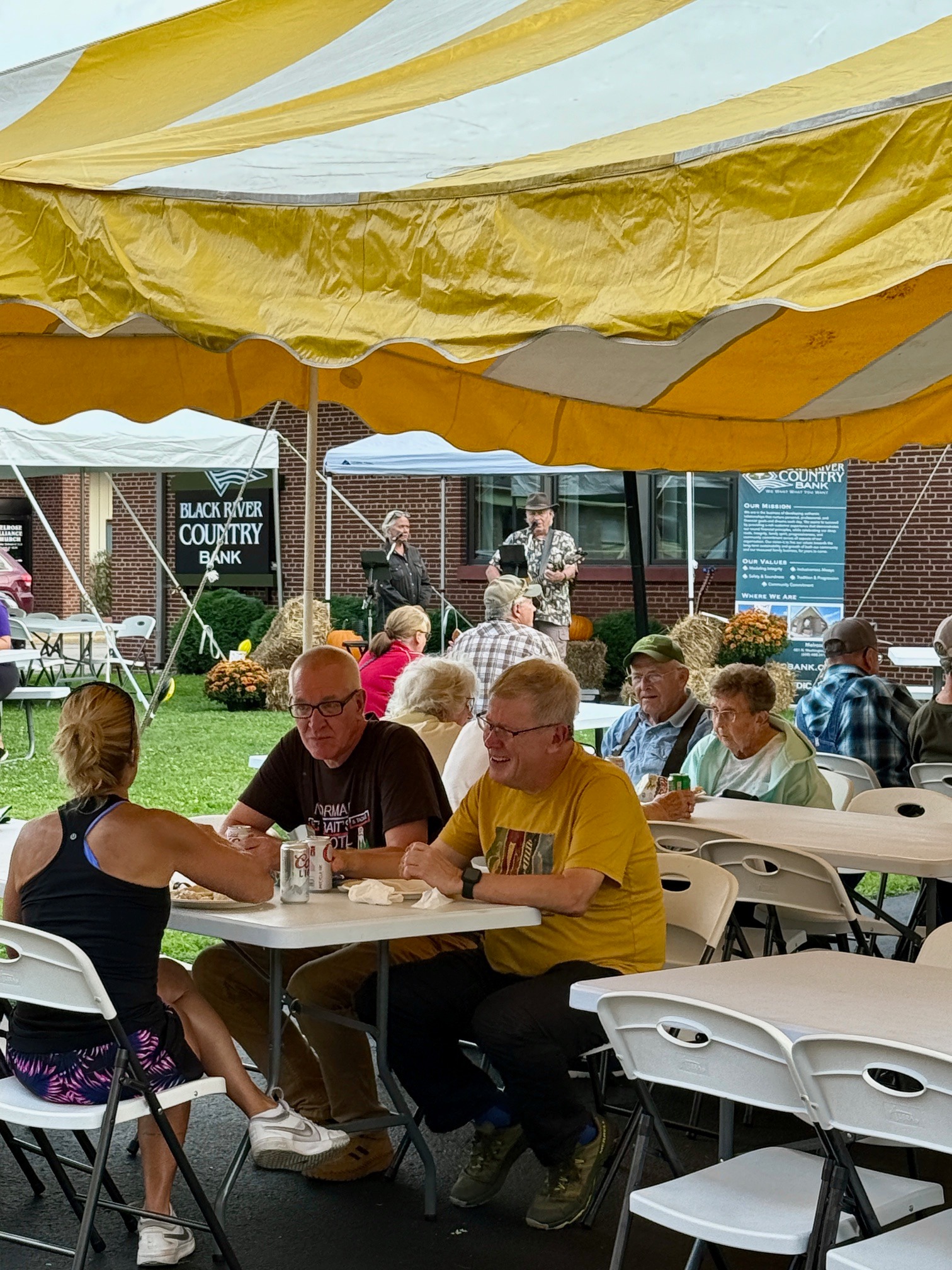 Volunteers participating in a preparedness program